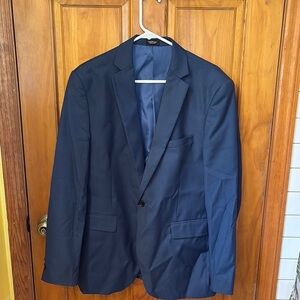 Blue Sport Coat Notch Lapel